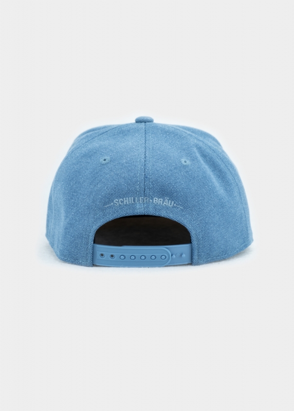 Cap "Schiller Bräu" - hellblau (Snapback)